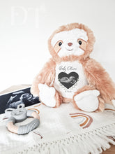 Load image into Gallery viewer, Sloth Baby Scan - Pregnancy Announcement - Baby Gift - Gender Reveal