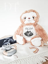 Load image into Gallery viewer, Sloth Baby Scan - Pregnancy Announcement - Baby Gift - Gender Reveal