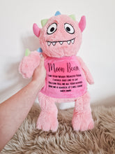 Load image into Gallery viewer, Personalised Worry Monster Kids Teddy