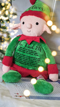 Load image into Gallery viewer, The Kind Elf Personalised Teddy with 24 acts of kindness