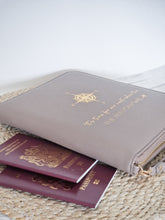 Load image into Gallery viewer, PERSONALISED TRAVEL ORGANISER - PASSPORT HOLDER