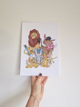 Load image into Gallery viewer, Lion King Hakuna Matata Set of 2 prints