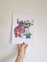 Load image into Gallery viewer, Toy Story Personalised set of 3 prints