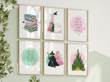 Load image into Gallery viewer, Wicked-Inspired Theme Musical Wall Prints