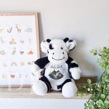 Load image into Gallery viewer, Baby Cow Ultrasound Teddy - Pregnancy Reveal - Baby Gift