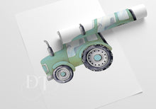 Load image into Gallery viewer, FARM THEME NURSERY DECOR - Boys girls nursery wall art - Tractor Nursery Prints - Farm Animals