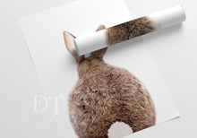 Load image into Gallery viewer, Neutral set of 3 Personalised Bunny Nursery Prints