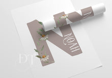 Load image into Gallery viewer, Neutral set of 3 Personalised Bunny Nursery Prints