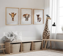 Load image into Gallery viewer, SAFARI NURSERY DECOR Prints - Jungle Topical leaf