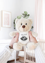 Load image into Gallery viewer, Teddy Bear Baby Scan - Pregnancy Announcement - Baby Gift
