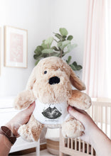 Load image into Gallery viewer, Dog Teddy Bear Baby Scan - Pregnancy Reveal - Baby Gift