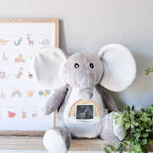 Load image into Gallery viewer, Elephant Teddy Baby Scan - Pregnancy Announcement - Baby Gift