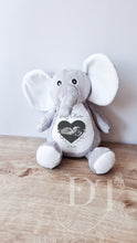 Load image into Gallery viewer, Elephant Teddy Baby Scan - Pregnancy Announcement - Baby Gift
