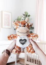Load image into Gallery viewer, Giraffe Teddy Baby Scan - Pregnancy Announcement - Baby Gift