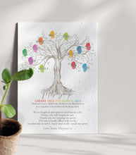 Load image into Gallery viewer, Plant me Teacher appreciation Thank you gift - Eco Friendly & Plantable- Tree