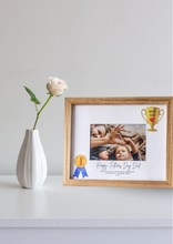 Load image into Gallery viewer, Fathers Day Custom Photo Frame No 1 Dad - Top Dad Gift