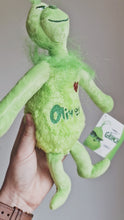 Load and play video in Gallery viewer, Personalised Grinch Plush Toy Teddy