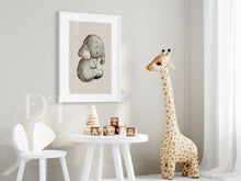 Load image into Gallery viewer, CUTE WATERCOLOR BABY SAFARI ANIMAL  PRINTS