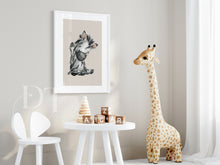 Load image into Gallery viewer, CUTE WATERCOLOR BABY SAFARI ANIMAL  PRINTS