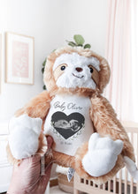Load image into Gallery viewer, Sloth Baby Scan - Pregnancy Announcement - Baby Gift - Gender Reveal