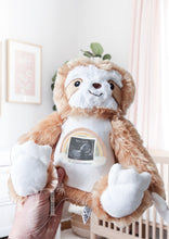 Load image into Gallery viewer, Sloth Baby Scan - Pregnancy Announcement - Baby Gift - Gender Reveal
