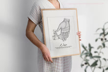 Load image into Gallery viewer, Gift for Her - Mothers Day gift For Nana, Mum, Birthday Present idea for Nanny -  for grandparents from Grandchildren
