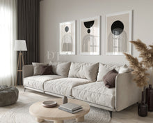 Load image into Gallery viewer, Modern Abstract Neutral Trio Set Posters