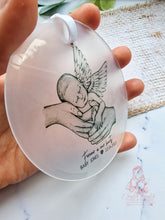 Load image into Gallery viewer, Memorial Christmas Decoration - Baby loss - Grief - Infant loss - Angel wings Christmas Bauble - Miscarriage Christmas gift