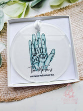 Load image into Gallery viewer, Family Hands Personalised Christmas Ornament Bauble