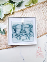 Load image into Gallery viewer, Newborn Twins 1st Christmas Personalised Ornament Bauble