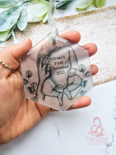 Load image into Gallery viewer, First Christmas -Newborn Baby 1st Christmas Ornament