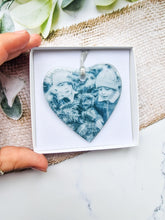 Load image into Gallery viewer, Personalised Glass Photo Christmas Ornament Bauble