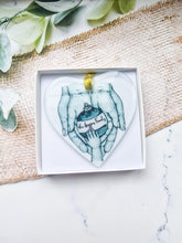 Load image into Gallery viewer, Family Hands Bauble Personalised Christmas Ornament