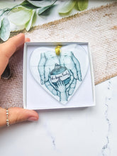 Load image into Gallery viewer, Family Hands Bauble Personalised Christmas Ornament