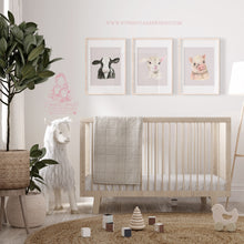 Load image into Gallery viewer, BABY FARM ANIMALS NURSERY PICTURES GENDER NEUTRAL FARM THEME POSTERS - BABY ANIMALS - HOME WALL ART - FARM HOUSE - BABY SHOWER IDEAS