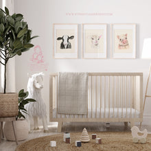 Load image into Gallery viewer, BABY FARM ANIMALS NURSERY PICTURES GENDER NEUTRAL FARM THEME POSTERS - BABY ANIMALS - HOME WALL ART - FARM HOUSE - BABY SHOWER IDEAS