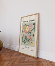 Load image into Gallery viewer, Colourful Set of 3 Flower Market - Home Wall Art - Boho - Modern Home decor