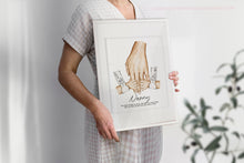 Load image into Gallery viewer, Gift for Her - Mothers Day gift For Nana, Mum, Birthday Present idea for Nanny -  for grandparents from Grandchildren