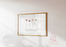 Load image into Gallery viewer, Grandparents Gift for Her - For Nana, Birthday Present idea for Nanny - Mothers day gift for grandparents from Grandchildren