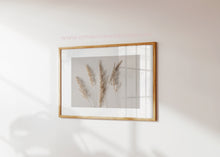 Load image into Gallery viewer, Beige Pampas Grass Poster