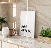 Load image into Gallery viewer, BON APPETIT- Kitchen Home Decor print - Gallery wall