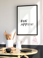 Load image into Gallery viewer, BON APPETIT- Kitchen Home Decor print - Gallery wall