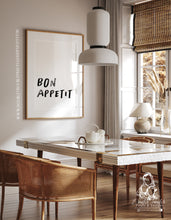 Load image into Gallery viewer, BON APPETIT- Kitchen Home Decor print - Gallery wall