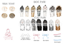 Load image into Gallery viewer, Custom Family portrait picture with Pets - Gift for family with new baby - Wedding gift idea - Mothers Day Gift - Mothering Sunday for new mom