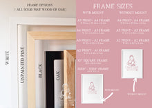 Load image into Gallery viewer, Personalised Family Portrait Hands Print, Mother, Father, Children