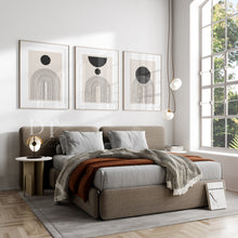Load image into Gallery viewer, Modern Abstract Neutral Trio Set Posters