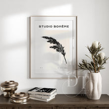 Load image into Gallery viewer, Studio Boheme Minimal Modern Pampas Art Gallery Poster
