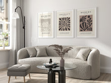 Load image into Gallery viewer, Neutral Abstract Aesthetic Set of 3 - BMS02