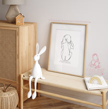 Load image into Gallery viewer, NEWBORN LINE ART BIRTH PRINT