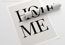 Load image into Gallery viewer, Home Bold Letter Poster